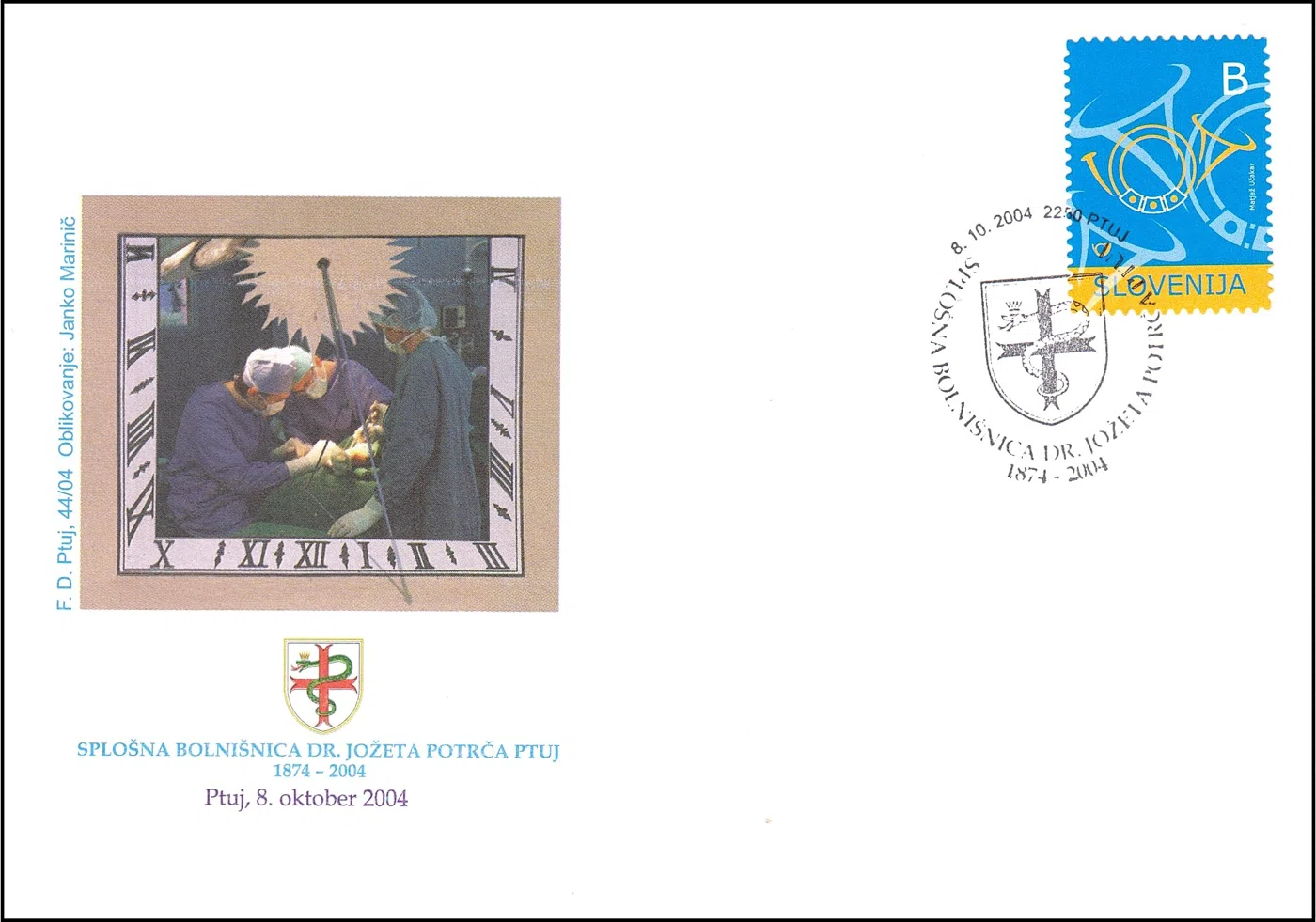 SPLOŠNA BOLNIŠNICA DR. JOŽETA PORTČA PTUJ 1874 - 2004